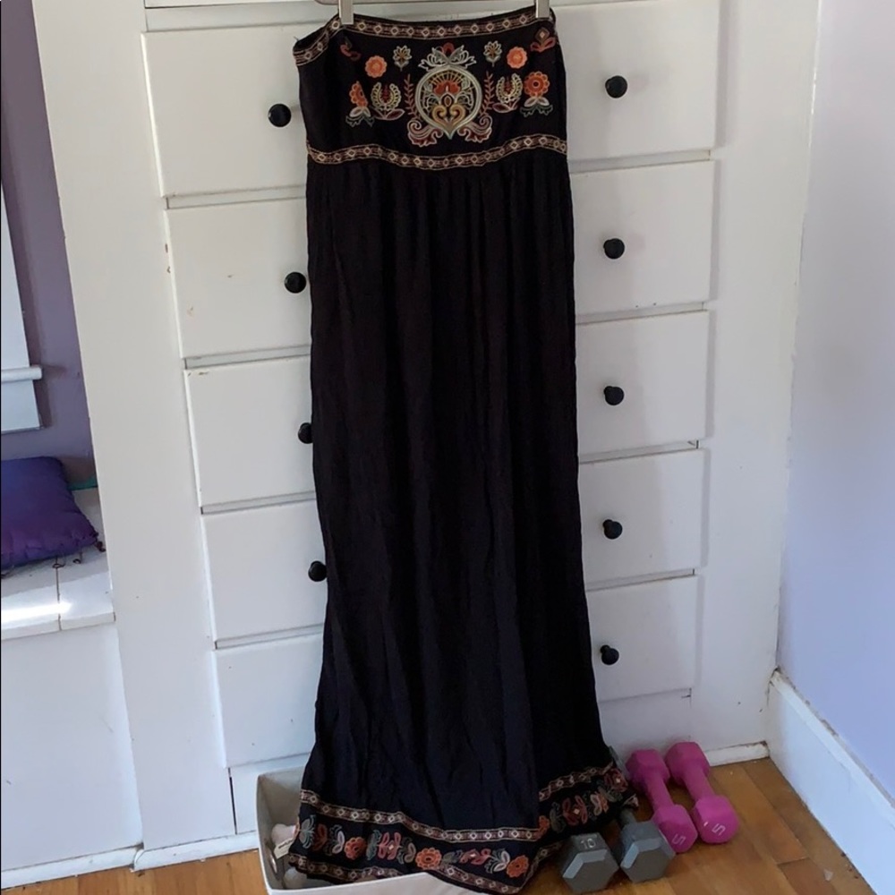 COPY - Strapless maxi dress